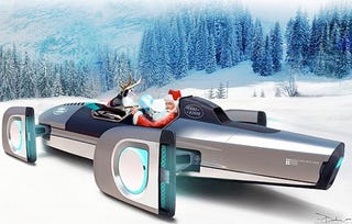 Illustration for article titled Santa, Are You Reading? Here's Your Must-Have Sleigh
