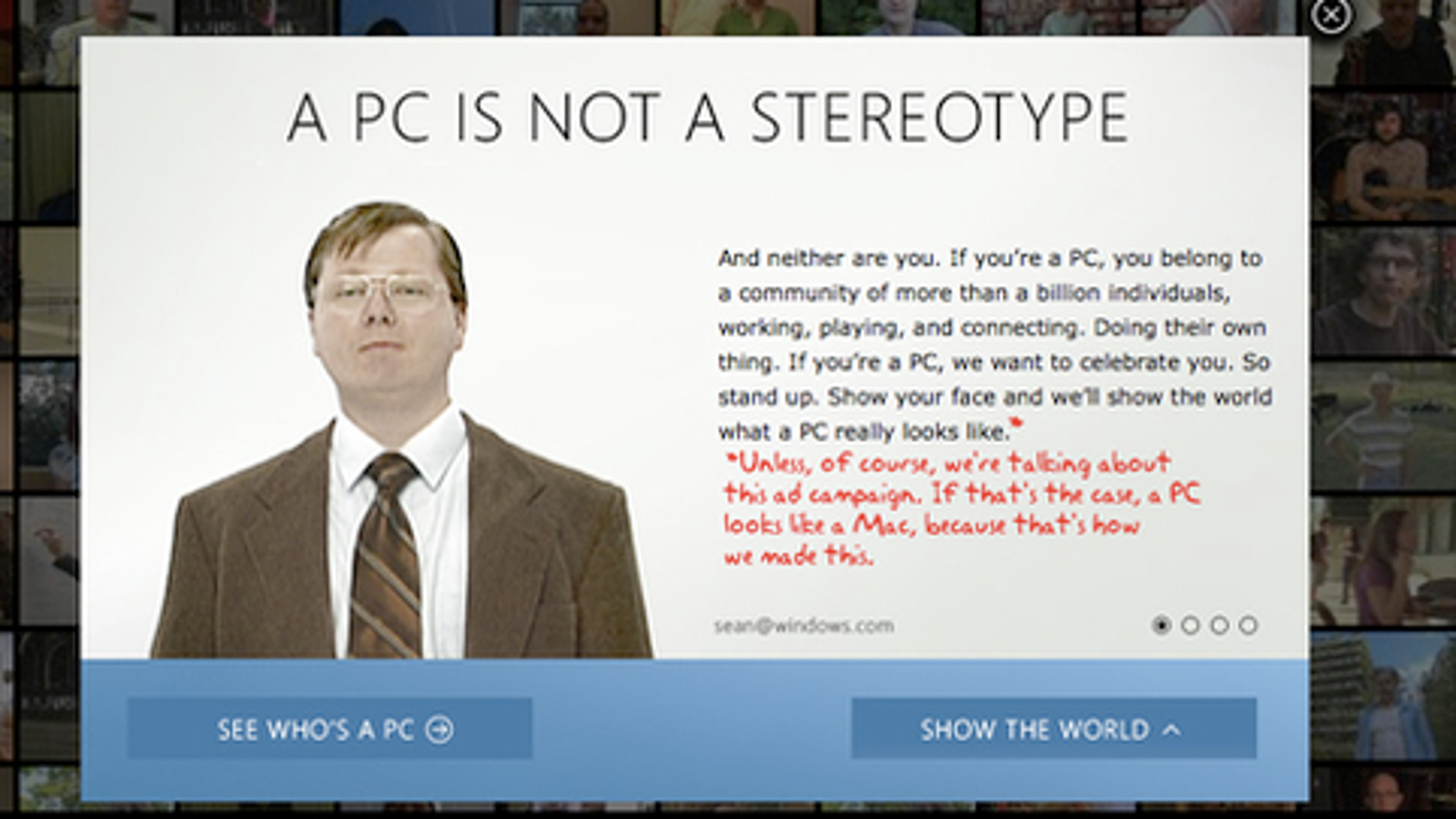 are you a mac or a pc ads