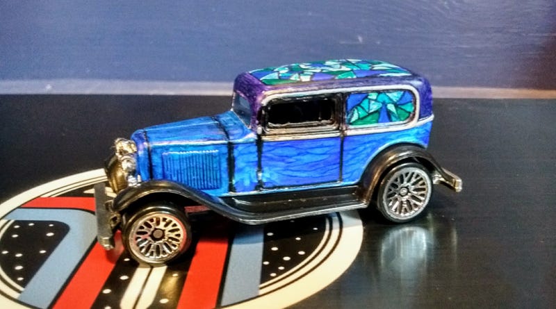 Illustration for article titled WIP - '32 Ford Delivery "Art Car"