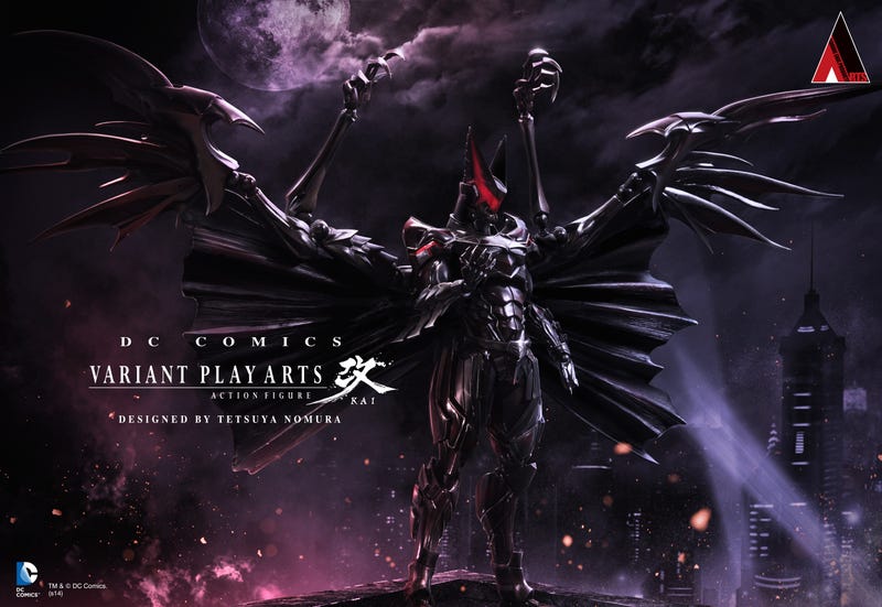 Illustration for article titled Look What The Creator Of Kingdom Hearts Has Done To Batman