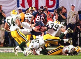 Illustration for article titled Elway's Back, Bitches