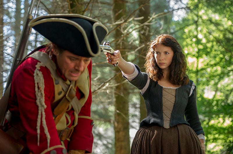 Illustration for article titled All The Moments Outlander's Claire B.R.F. Was A B.A.M.F.