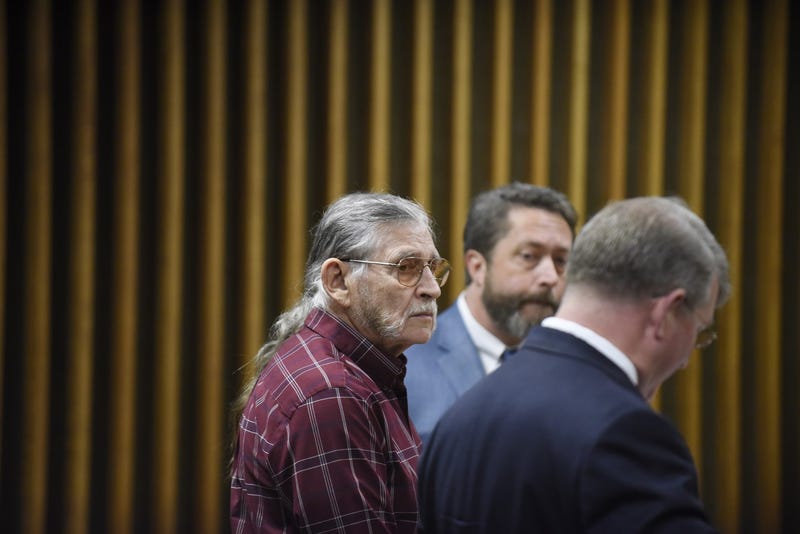 John Franklin McGraw as his hearing at Cumberland County (N.C.) District Court on Dec. 14, 2016Washington Post screenshot