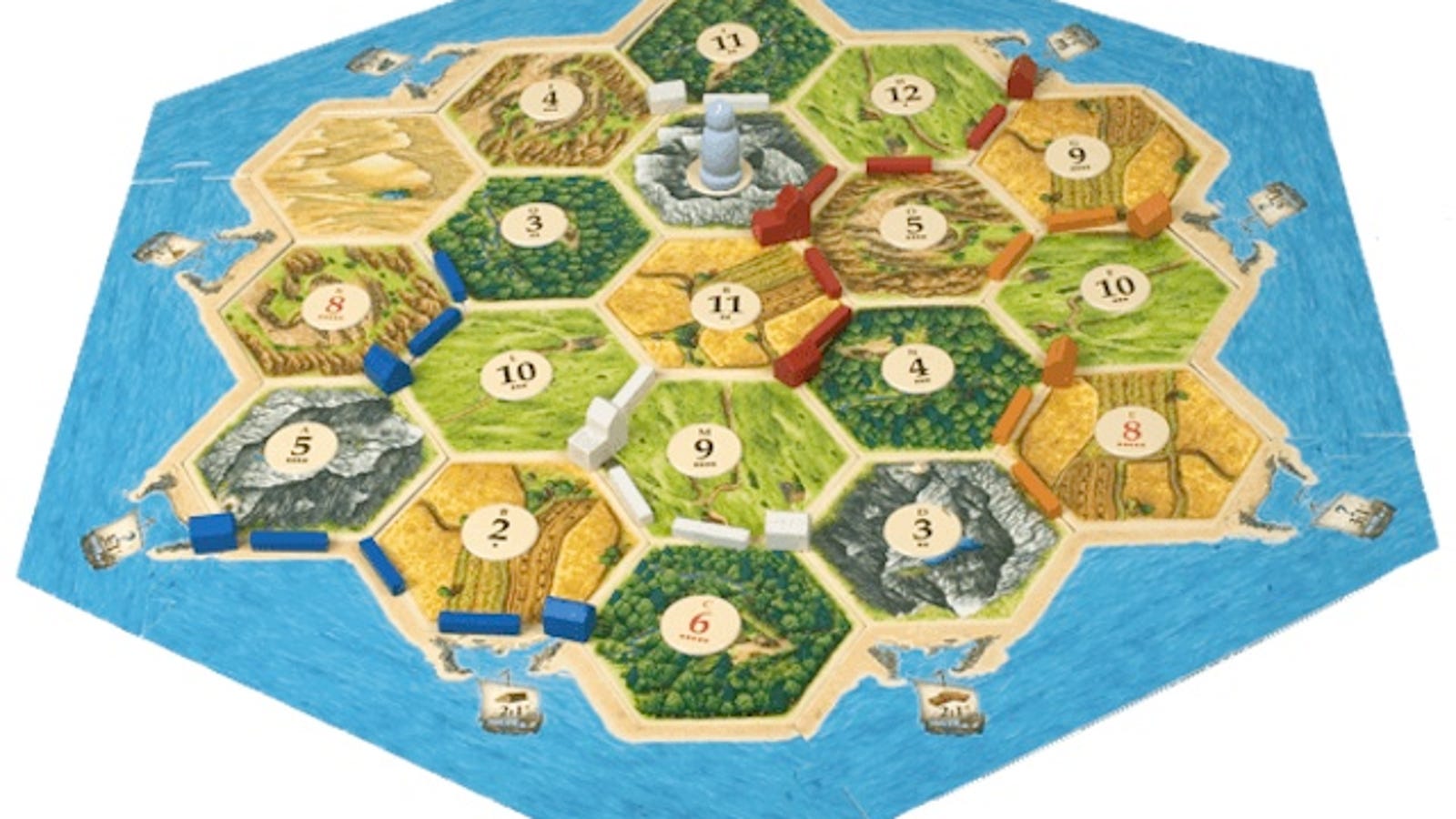 settlers of catan board game 4th edition