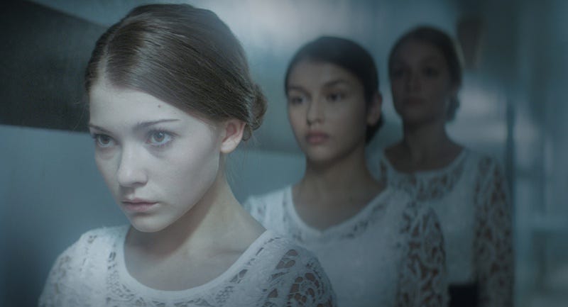 Level 16 Exclusive Clip: 2 Girls Plan to Escape a Dystopia