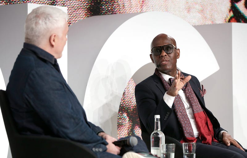 Dapper Dan, right (John Phillips/Getty Images for the Business of Fashion)