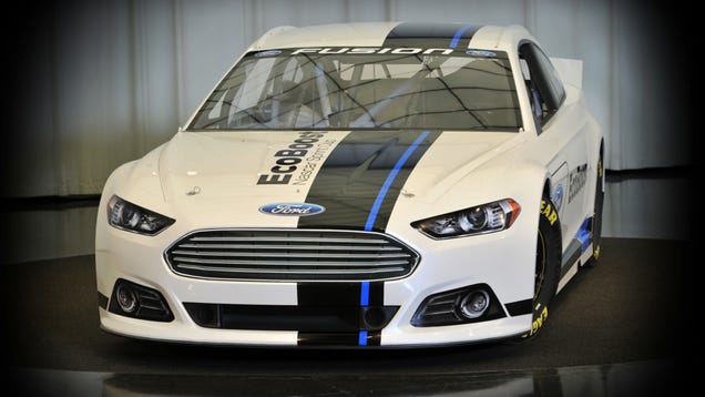 New ford fusion stock car #7