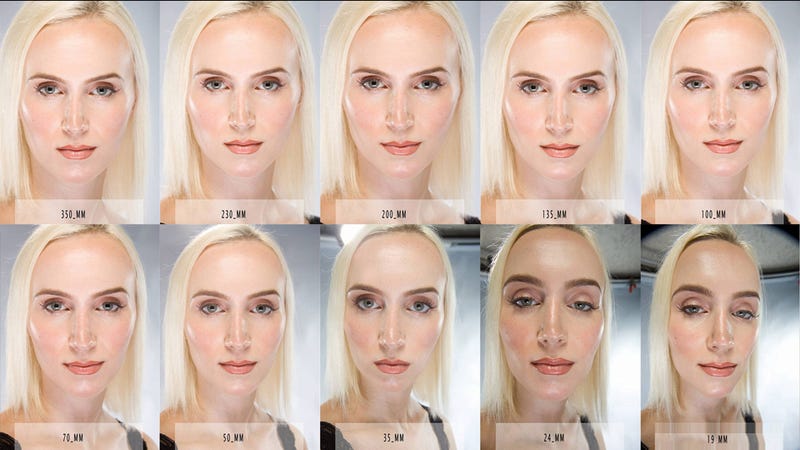 This Image Shows How Camera Lenses Beautify Or Uglify Your Pretty Face 