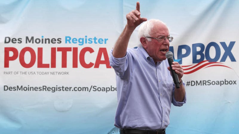 Illustration for article titled Taking Aim at Amazon and Uber, Sanders Campaign Promises Sweeping Pro-Union Legislation