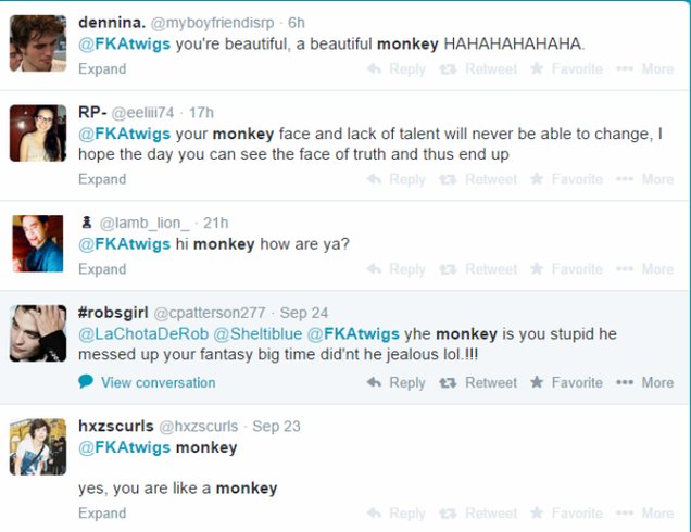 Racist Trolls Stalk FKA Twigs Because She's Dating Robert Pattinson