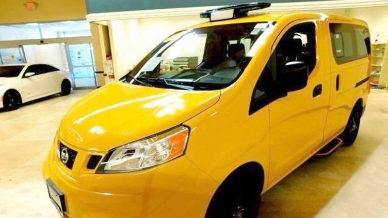 Illustration for article titled At $14,777, Could This 2014 Nissan NV200 Taxi be an Uber-Good Deal?
