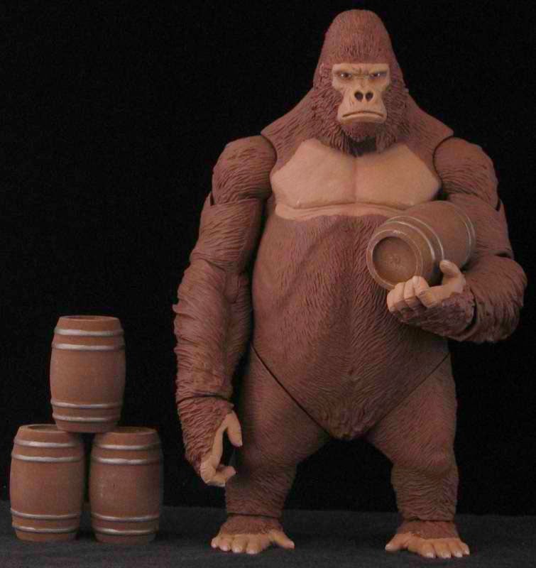 Donkey Kong Action Figures Get Mean (And Chesty)