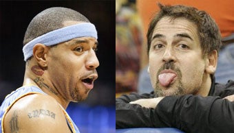 Illustration for article titled Kenyon Martin and Mark Cuban: Still Bellyaching
