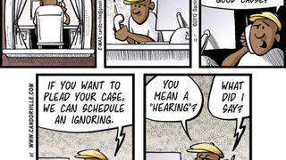 Illustration for article titled Candorville Comic: Ineligibility