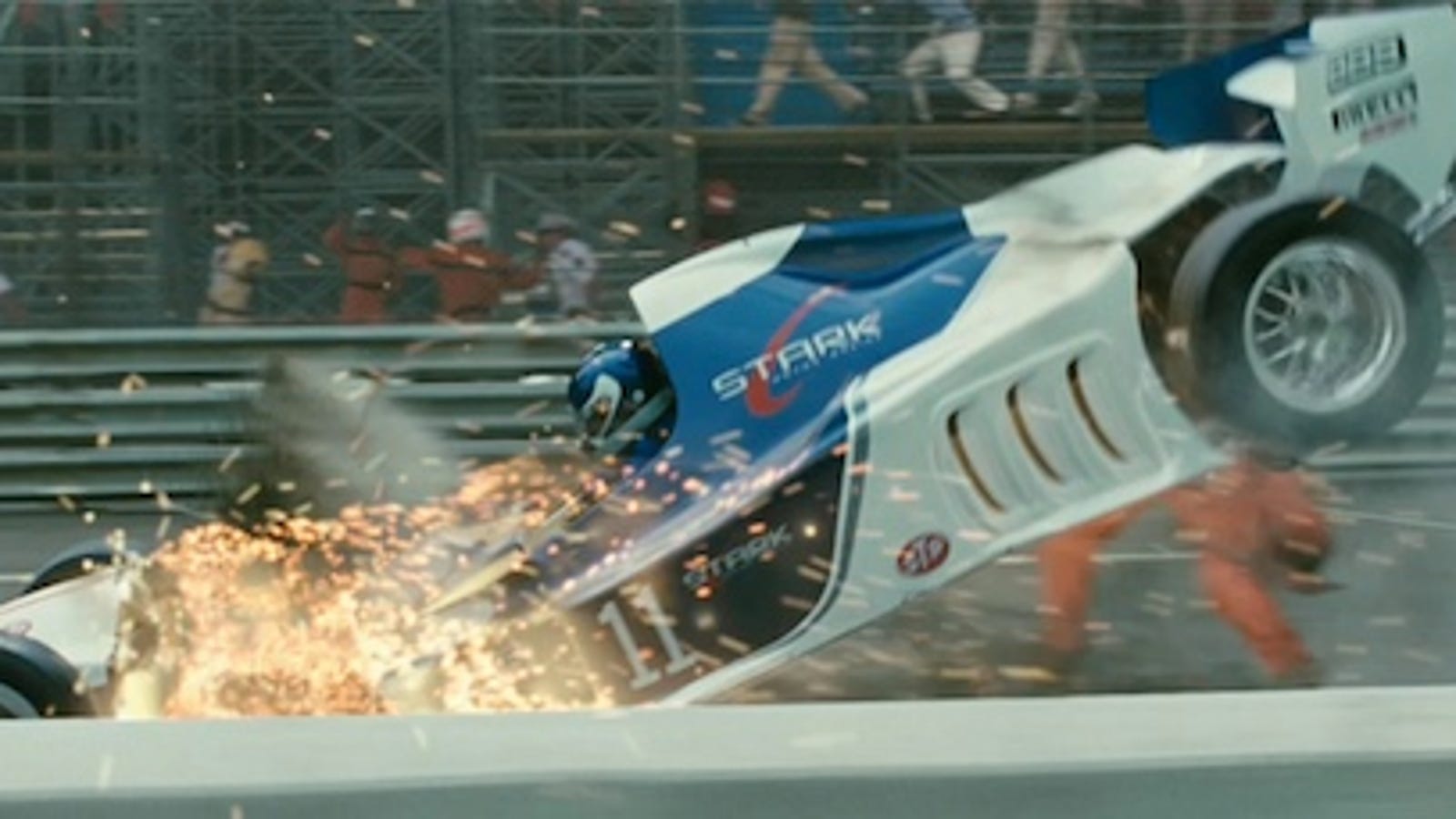 Iron Man 2 Trailer: Tony Stark's F1 Car Is Toast!