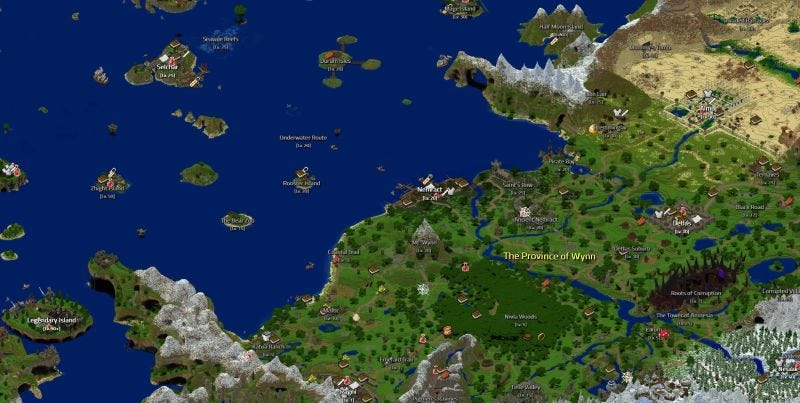 Illustration for article titled Crean un impresionante MMO construido en el interior de Minecraft