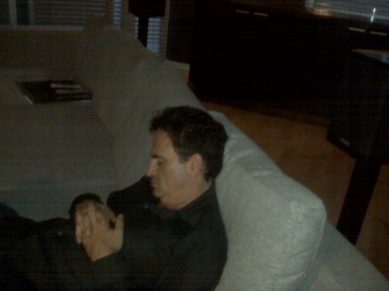 Illustration for article titled The One With Jay Mariotti "Napping"