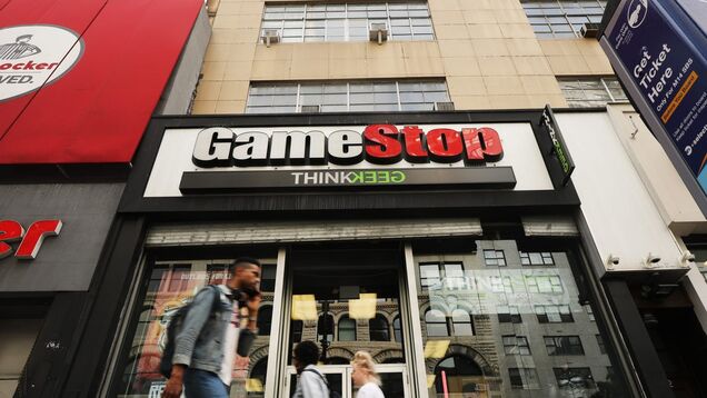 GameStop posted its first profitable quarter in two years