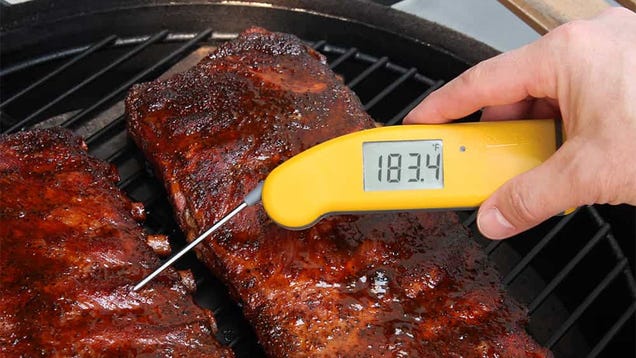 Save $20 on the Best Meat Thermometer in Black, Orange, and Yellow For Halloween