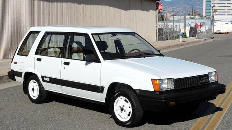 For $9,995, This 1983 Toyota Tercel 4X4 SR5 Is Pretty Fly For A White Car