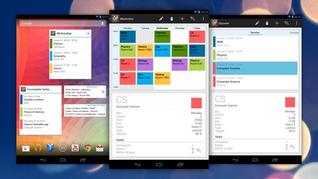 Timetable Is a Personal Organizer Designed for Students