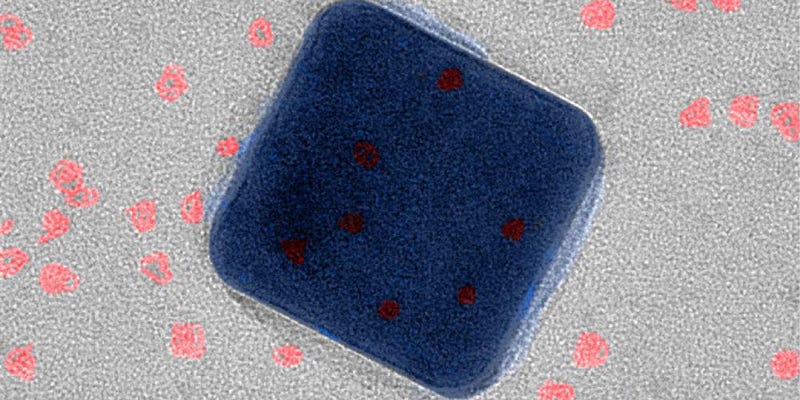 Illustration for article titled This Tiny Light-Emitting Device Flashes 90 Billion Times a Second