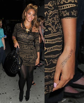 Beyoncé's Possible Tattoo; Bret Michaels' "Amazing" Recovery
