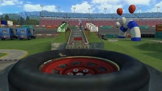 Illustration for article titled This Is Tiger Woods Mini-Golf, Without Windmills And Sort Of With NASCAR