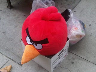 Illustration for article titled Angry Birds Plush Toys Spotted In Manhattan