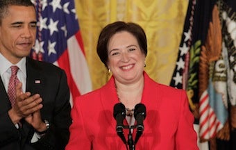 Illustration for article titled Elena Kagan's First Day At "School"