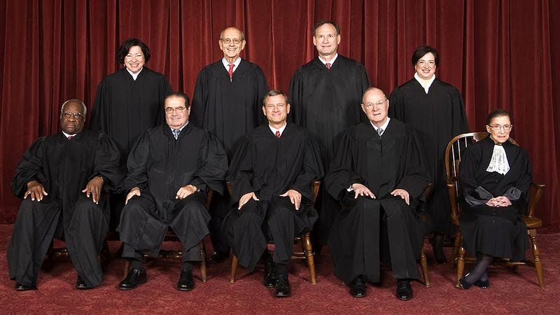 Illustration for article titled Progress: The Supreme Court Just Legalized Marriage Between 9 People Who Are Very Much In Love
