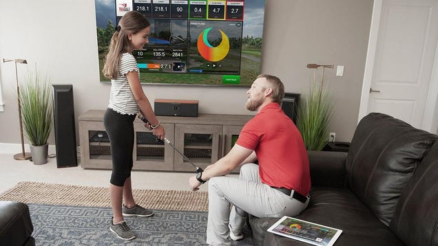 This At-Home Golf Simulator Is 20% Off Right Now