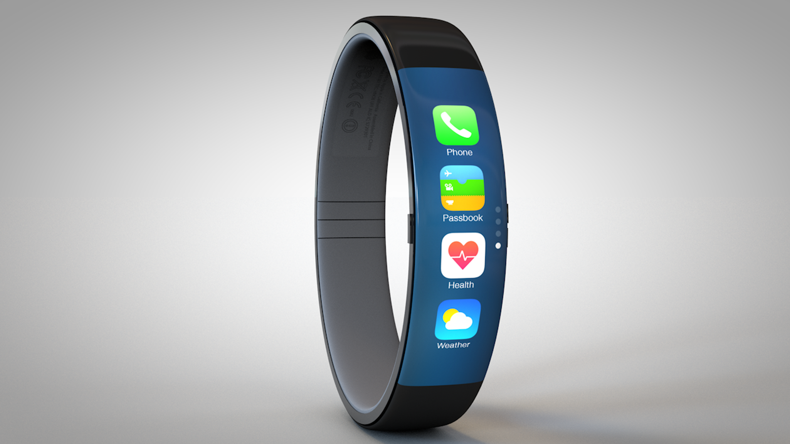 iWatch, una patente de Apple nos muestra las Slap Wrap del futuro