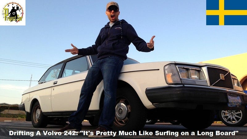 Professional Drifter Carl Rydquist Gives Us Drifting