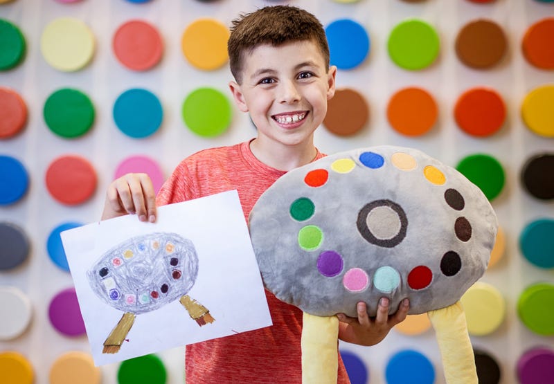 crayola plush toy