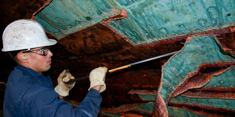 Illustration for article titled Restoring a Ship's Hull Still Looks Like Something From Centuries Past