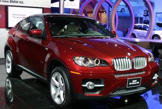 Illustration for article titled Detroit Auto Show: BMW X6 for Production Revealed