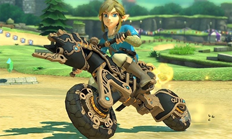Mario Kart 8 Deluxe The Legend of Zelda: Breath of the Wild Update