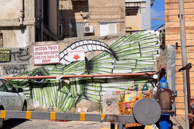 Touring Israeli Graffiti, From South Tel Aviv to the Syrian Border