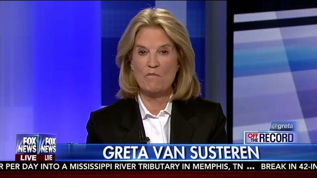 Greta van Susteren, the Fox News anchor and remarkably productive blogger, ...