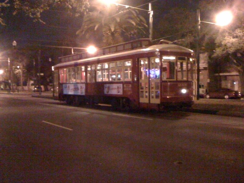 Illustration for article titled I Was There: The Happiest Abandoned Streetcar In New Orleans