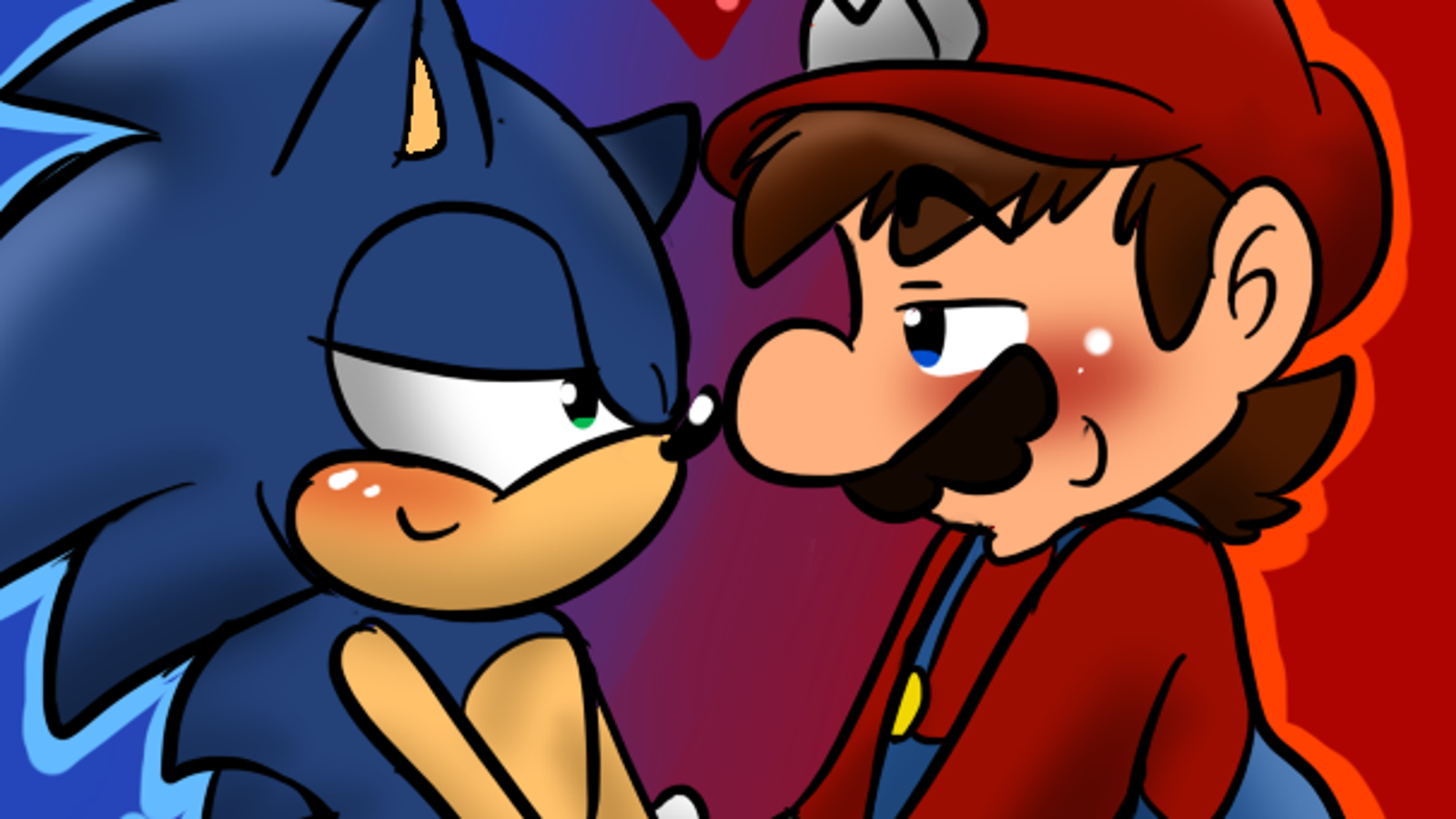 Mario And Sonic Love,Image Mario And Sonic Forbidden Love Finalpng Advent.....