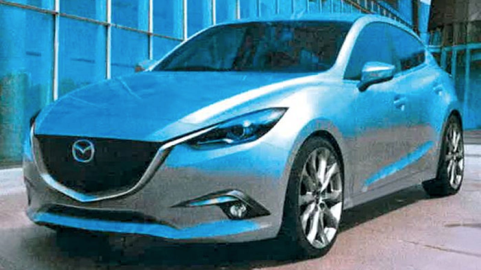 Is This The 2014 Mazda3 You Re Not Supposed To See Yet
