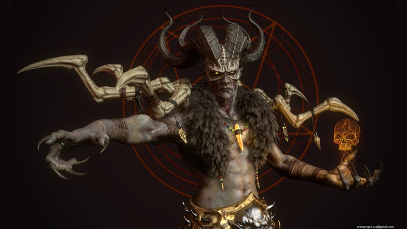 Diablo II's Final Boss, Looking Unusually Badass