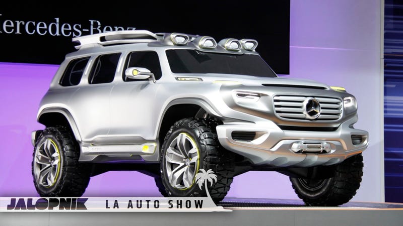 Illustration for article titled Mercedes-Benz Ener-G-Force Concept: Finally Something Worthy Of Replacing The O.G