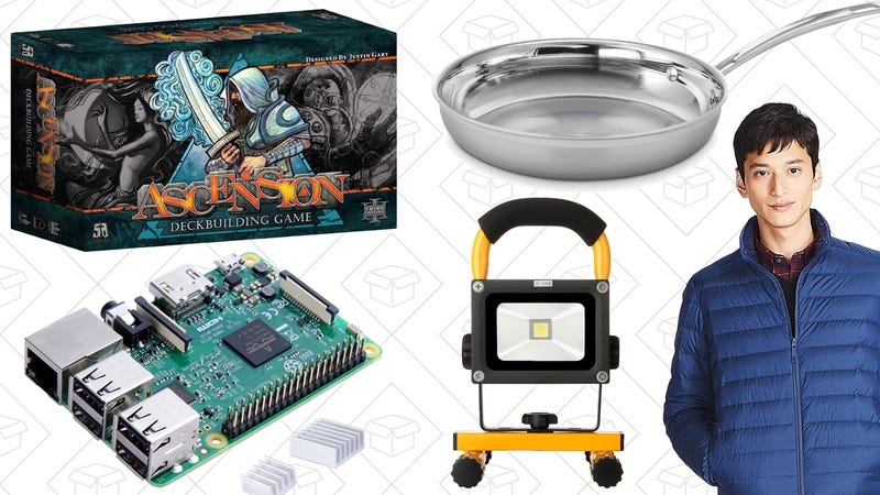 Illustration for article titled Today's Best Deals: Board Game Blowout, Tri-Ply Cookware, Fandango BOGO, and More