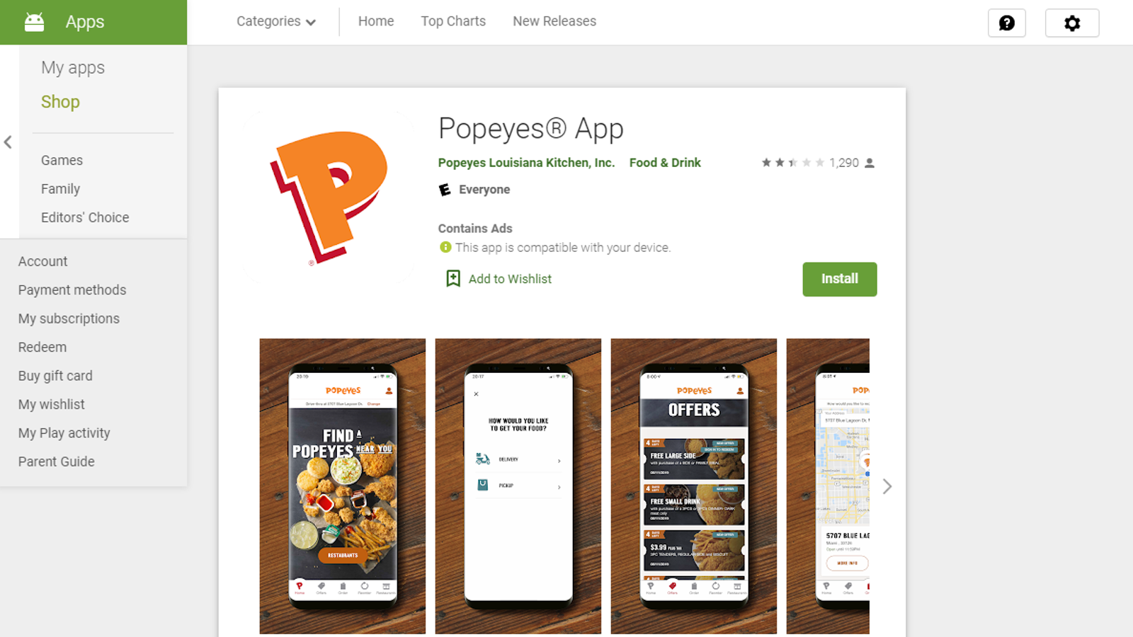 Fuck Off, Popeyes