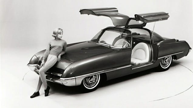 Ford car with gullwing doors #6