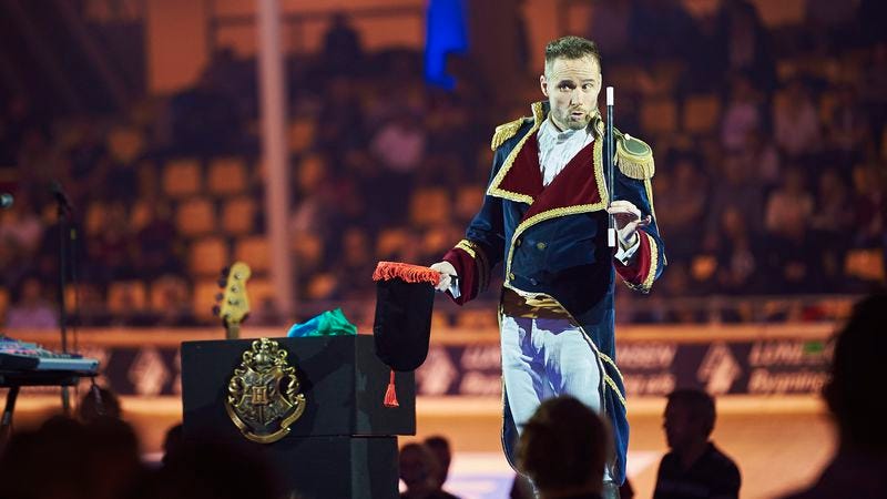 Imagine this guy, but with a badge and gun. (Photo: Lars Ronbog/Getty Images)