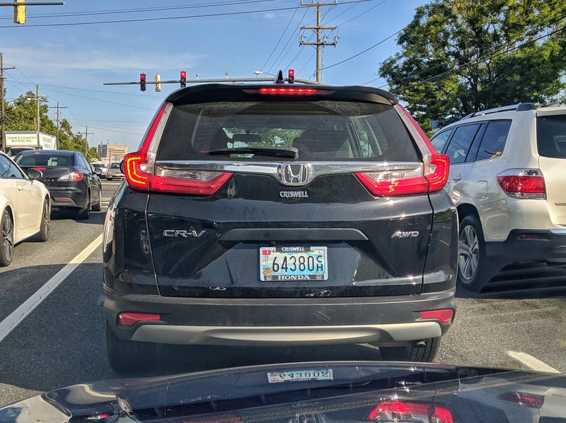 Illustration for article titled The award for most obnoxious dealership badge placement goes to Criswell Auto